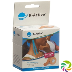 K-active Kinesio Tape 5cmx5m Beige Wasserabweisend