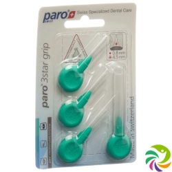 Paro 3Star-Grip 4.5mm Medium Grün Zylin 4 Stück