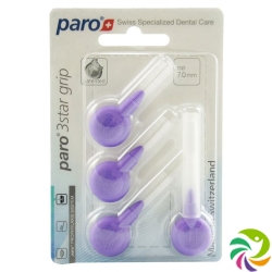 Paro 3Star-Grip 7mm Medium-Coarse Violett 4 Stück