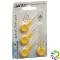 Paro 3star-Grip 2.6mm Gelb Zylin 4 Stück