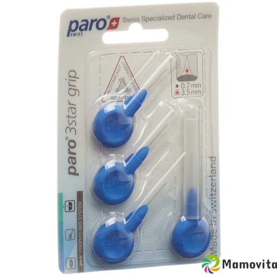 Paro 3Star-Grip 3.5mm X-fein Blau Zylin 4 Stück buy online