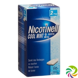 Nicotinell Cool Mint 2mg 96 Kaugummi