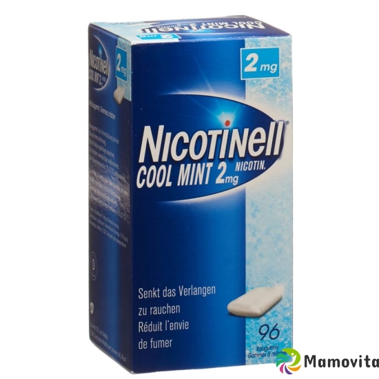 Nicotinell Cool Mint 2mg 96 Kaugummi buy online