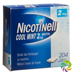 Nicotinell Cool Mint 2mg 204 Kaugummi