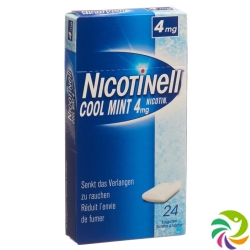 Nicotinell Cool Mint 4mg 24 Kaugummi