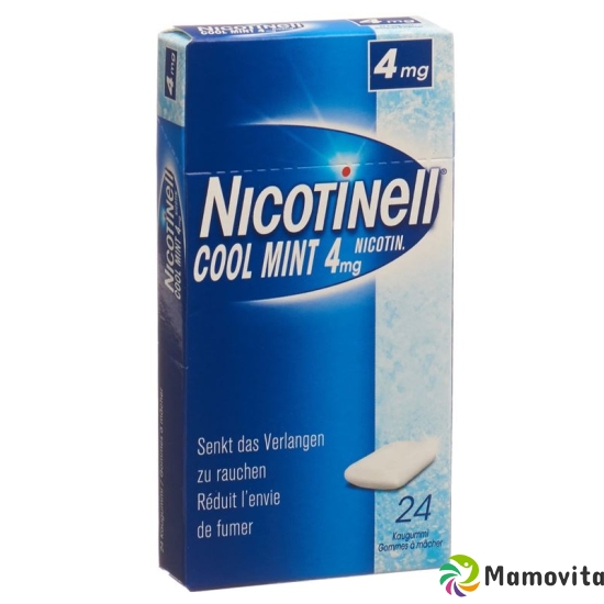 Nicotinell Cool Mint 4mg 24 Kaugummi buy online