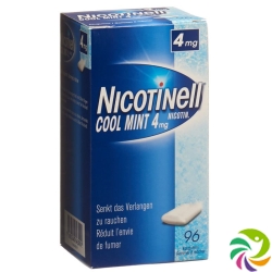 Nicotinell Cool Mint 4mg 96 Kaugummi