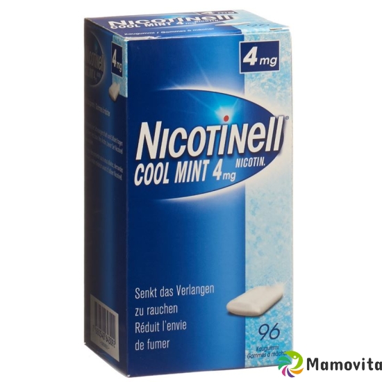 Nicotinell Cool Mint 4mg 96 Kaugummi buy online