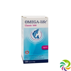 Omega-life 500mg 120 Kapseln