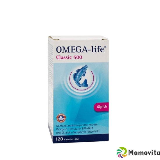 Omega-life 500mg 120 Kapseln buy online