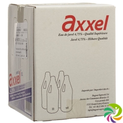 Axxel Javel Flüssig 4.75% Classic 4 Flasche 1L