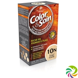 Color Et Soin Coloration Blond Platine 10n 135ml