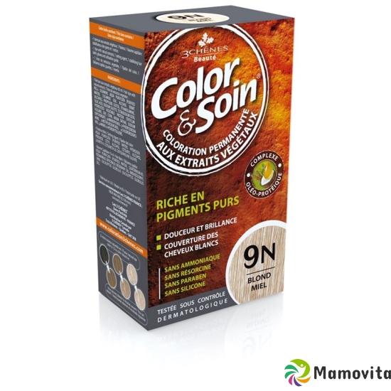 Color Et Soin Coloration Blond Miel 9n 135ml buy online