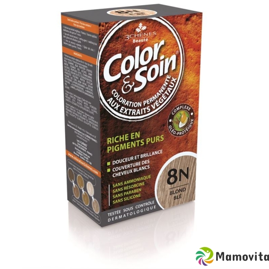 Color Et Soin Coloration Blond Ble 8n 135ml buy online