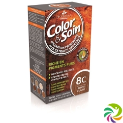 Color Et Soin Coloration Blond Cuivre 8c 135ml