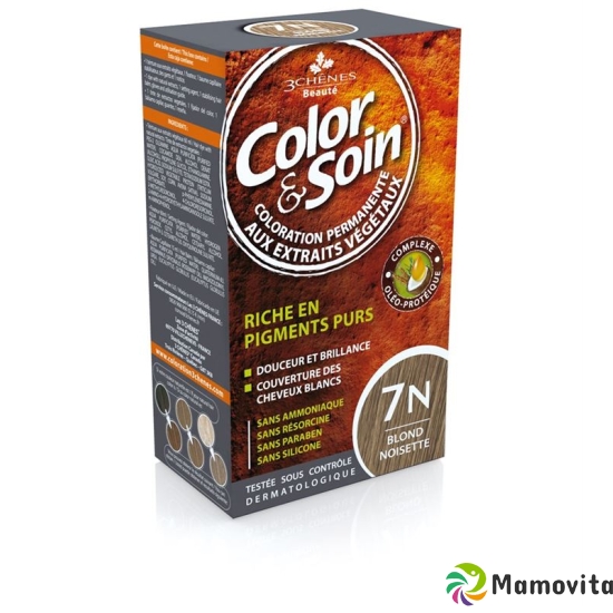 Color Et Soin Coloration Blond Noisette 7n 135ml buy online