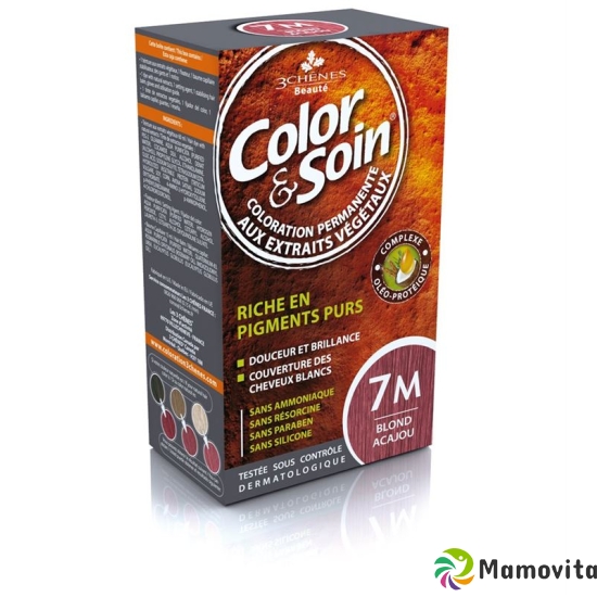 Color Et Soin Coloration Blond Acajou 7m 135ml buy online