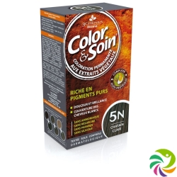 Color Et Soin Coloration Chatain Clair 5n 135ml