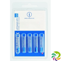 Curaprox CPS 505 Soft Implant Brushes Blue 5 pieces