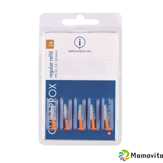 Curaprox 14 Regular Interdental Bürste Orange 5 Stück buy online