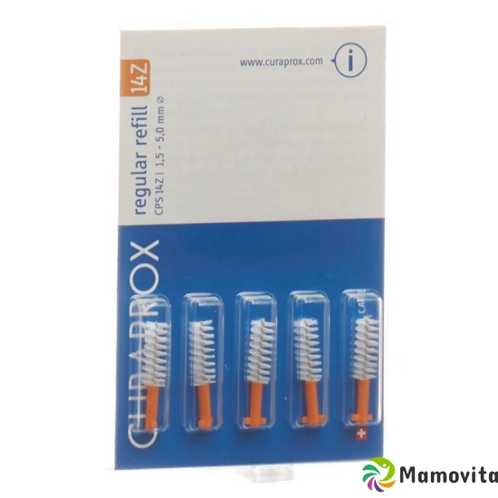 Curaprox CPS 14z Regular Brush Orange 5 pieces buy online