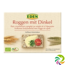 Eden Knaeckebrot Roggen Dinkel Bio 250g