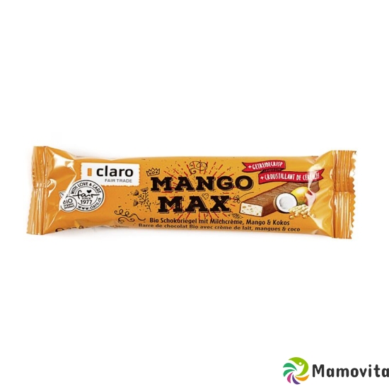 Claro Mango Max Mango-kokos-riegel Bio 33g buy online