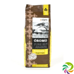 Claro Oromo Kaffee Pure Bohnen Bio Beutel 500g