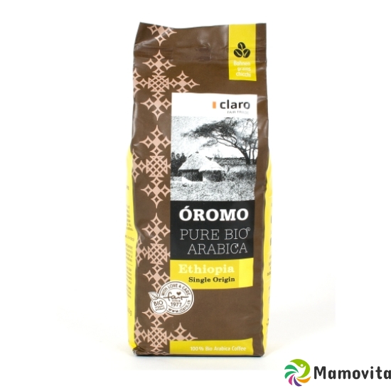 Claro Oromo Kaffee Pure Bohnen Bio Beutel 500g buy online