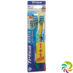 Trisa Toothbrush Extra Duo Medium