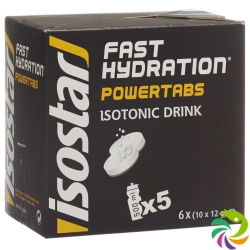 Isostar Power Tabs Brausetabletten Citron 6x 10 Stück