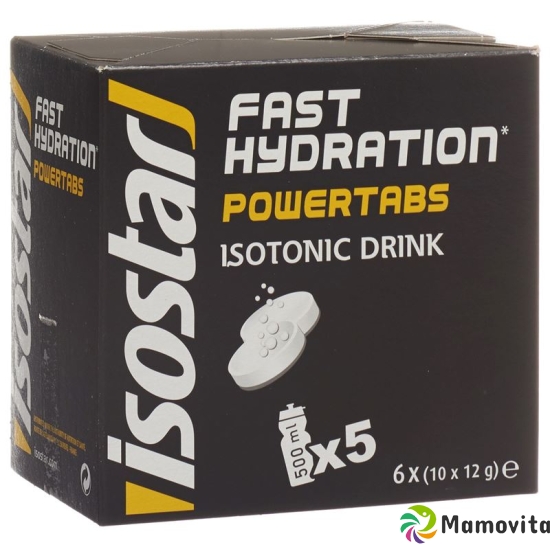 Isostar Power Tabs Brausetabletten Citron 6x 10 Stück buy online