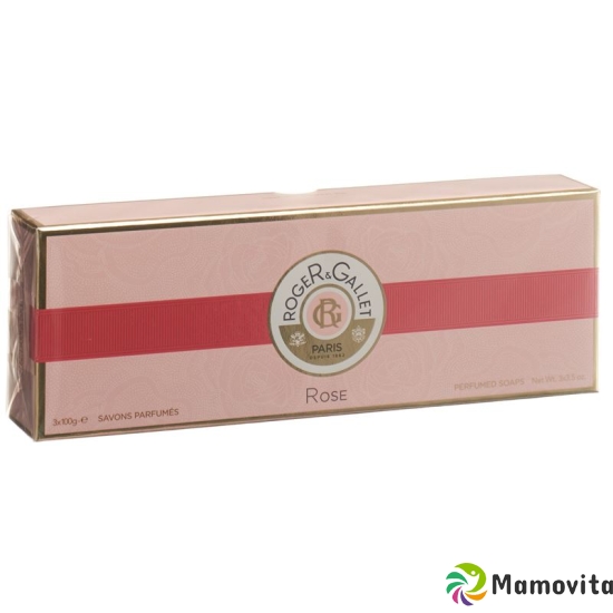 Roger Gallet Rose Seifencoffret 3x 100g buy online