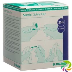 Solofix Safety Fine Einmallanzetten 25Gx1.5mm 200 Stück