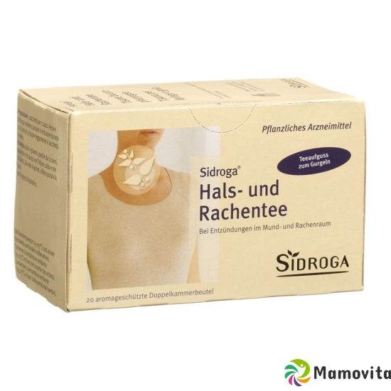 Sidroga Hals- und Rachentee 20 Beutel buy online