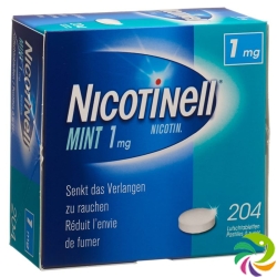 Nicotinell Lutschtabletten 1mg Mint 204 Stück