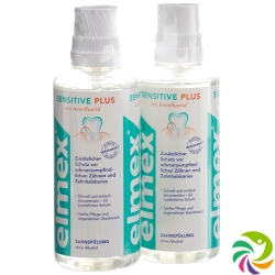 Elmex Sensitive Plus Zahnspülung Duo 2x 400ml