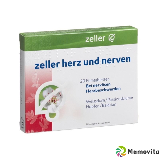 Zeller Herz & Nerven 20 Filmtabletten buy online