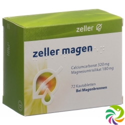 Zeller Magen 72 Kautabletten