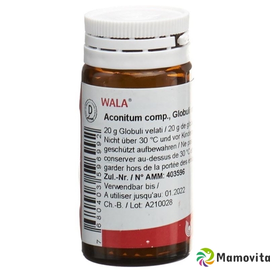 Wala Aconitum Comp Globuli Flasche 20g buy online