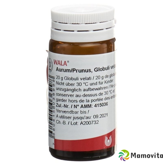 Wala Aurum/prunus Globuli 20g buy online