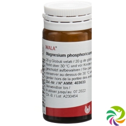 Wala Magnesium Phosphor Comp Globuli Flasche 20g