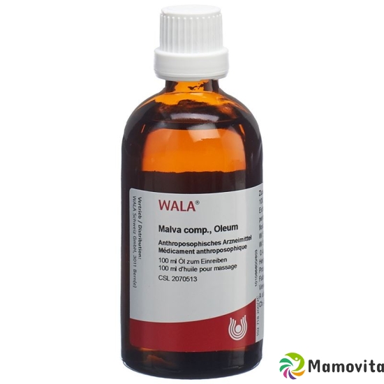 Wala Malva Comp Öl Flasche 100ml buy online