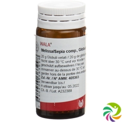 Wala Melissa/sepia Comp Globuli Flasche 20g