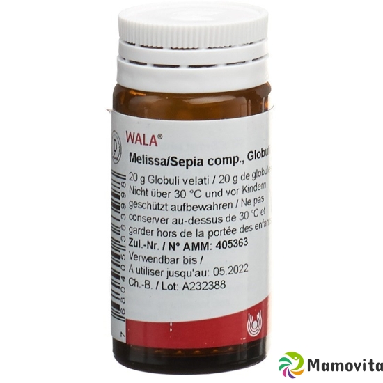 Wala Melissa/sepia Comp Globuli Flasche 20g buy online