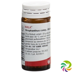 Wala Strophanthus Comp Globuli Flasche 20g