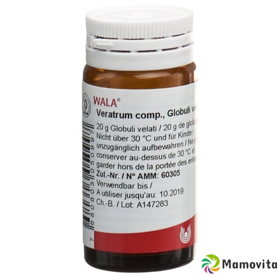 Wala Veratrum Comp Globuli Flasche 20g buy online