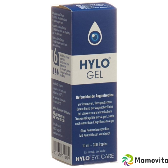 Hylo Gel Eye Drops Bottle 10ml buy online