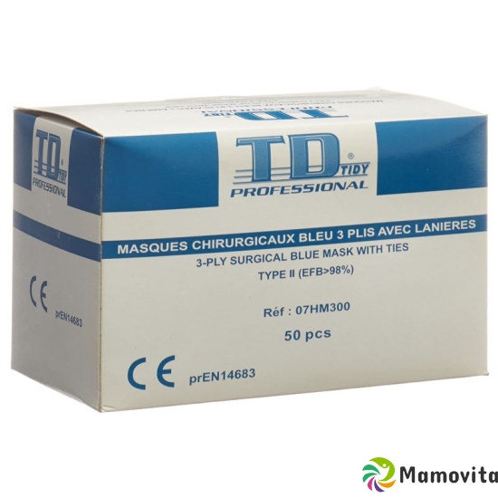 Td Hygienemaske Typ II 3-lagig M Baendel 50 Stück buy online