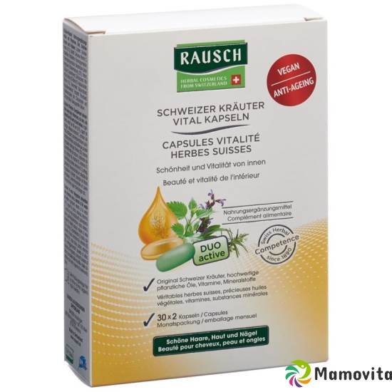 Rausch Kräuter Vital 60 Kapseln buy online